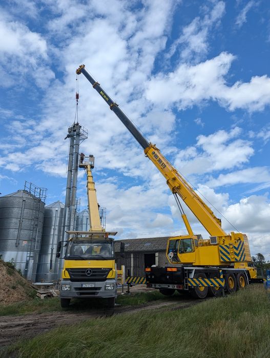 Usługi dźwigowe do 110 ton
