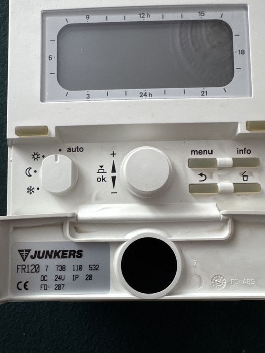Termostat regulator Bosch Junkers FR120 24V