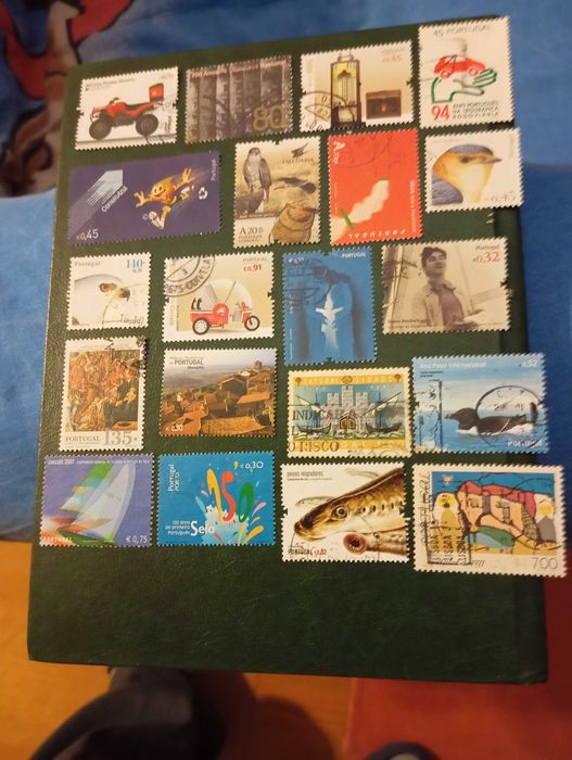 Venda isolada de selos 20 selos 2 euros