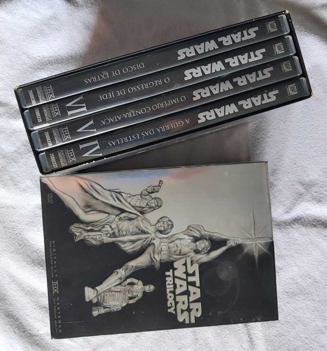 Dvd Star Wars trilogy IV/V/VI Edição Especial