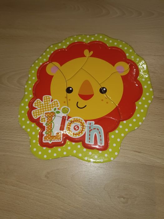 Puzzle Trefl Baby Fun Fisher-Price – Lwiątko 6 elementów