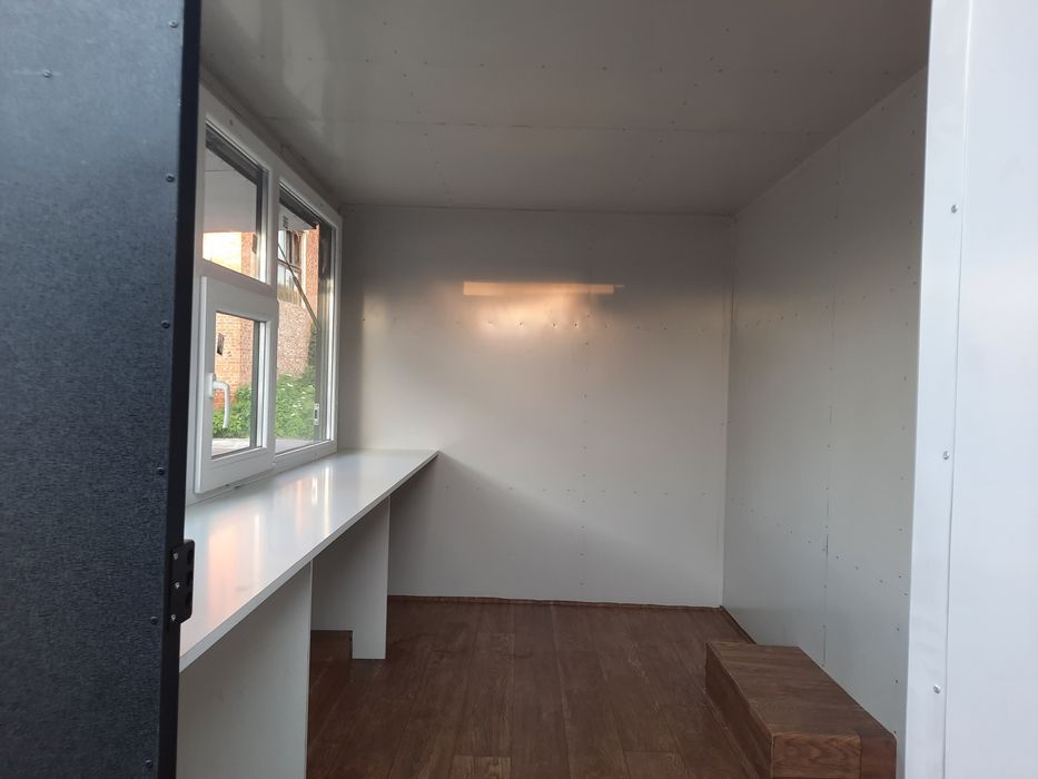 Торговий кіоск-прицеп, купава, кава на колесах