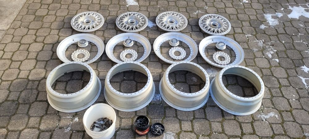 BBS RS 16" 5x112 Mercedes Skręcane Oryginalne W123 W124 W108 W126 W116