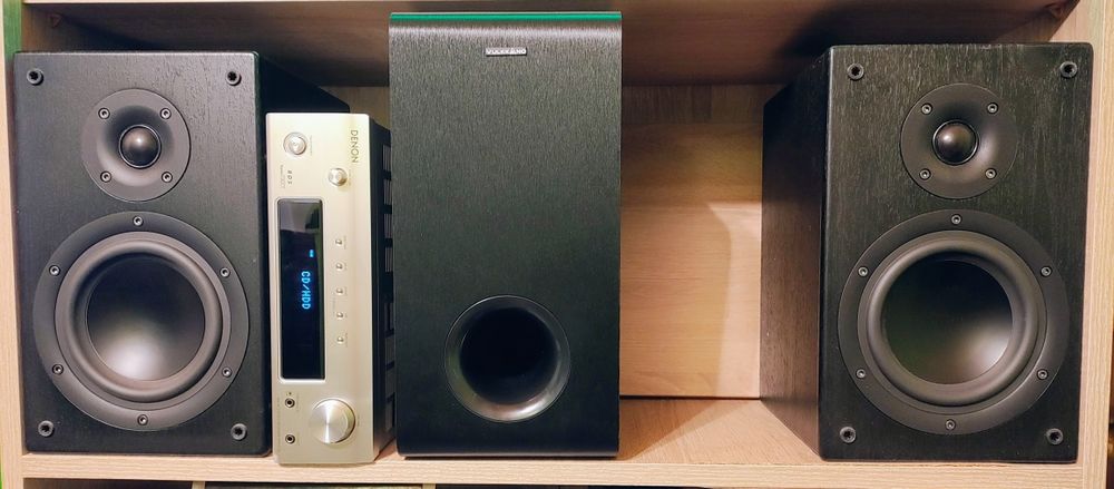 Denon DRA F102/monitory f107/Vulkkanosub6