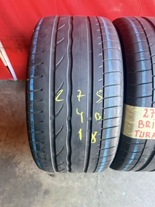 Pneus RFT 275/40/18 Bridgestone semi novos