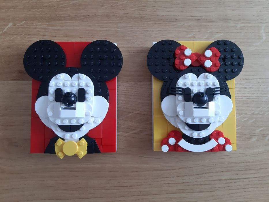 LEGO Brick Skatches 40457 Myszka Minnie i 40456 Myszka Miki