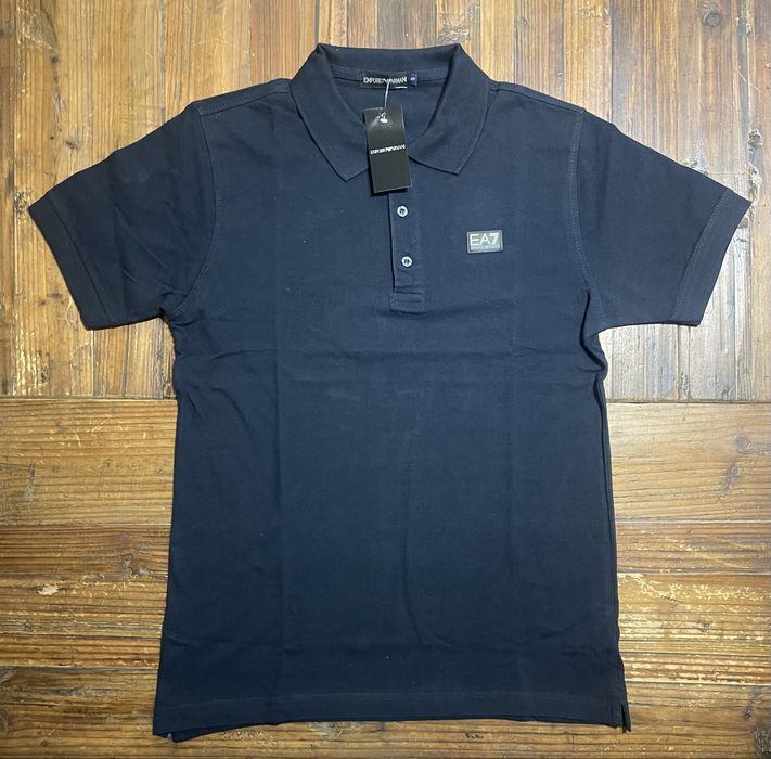 Polo de homem Azul escuro