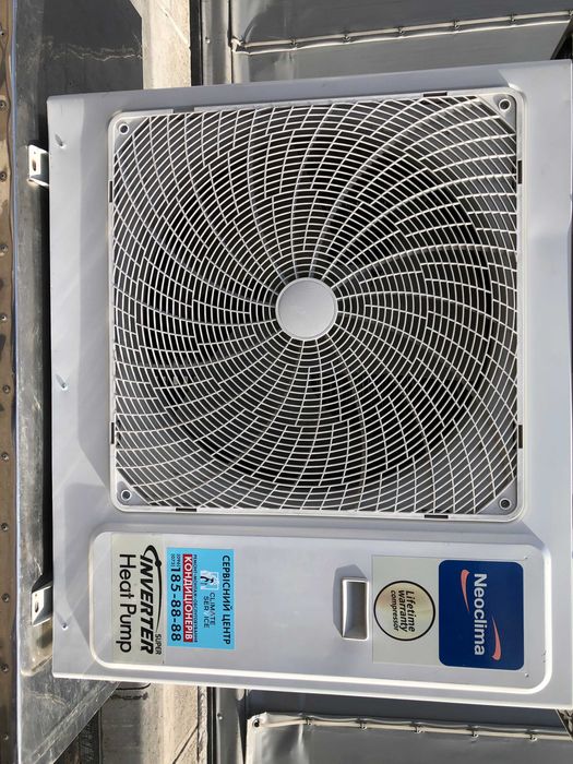Тепловий насос Neoclima NS-24AHTIw Alaska 2.0 Inverter до 80 м2 монтаж