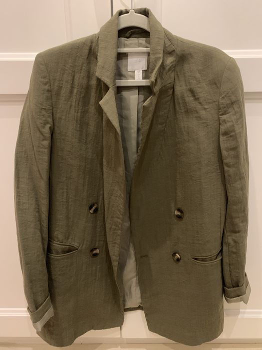 H&M nowa marynarka żakiet wiskoza rozm 34/36