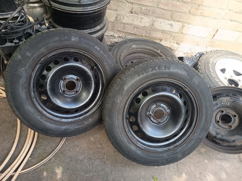 Колеса, диски 4/100 R15, Рено Меган Сценік, Шкода.