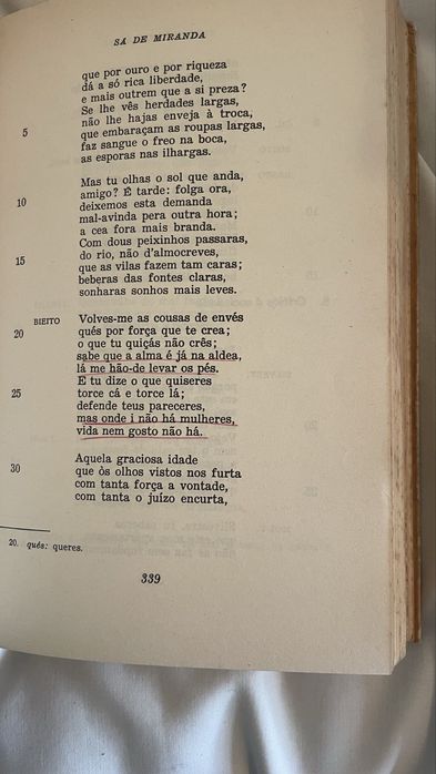 Livro Textos Literários Século XVI