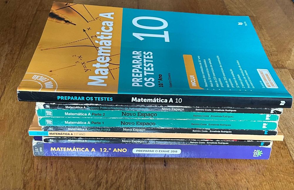 Coleção Livros Matemática Secundário - Vários Packs