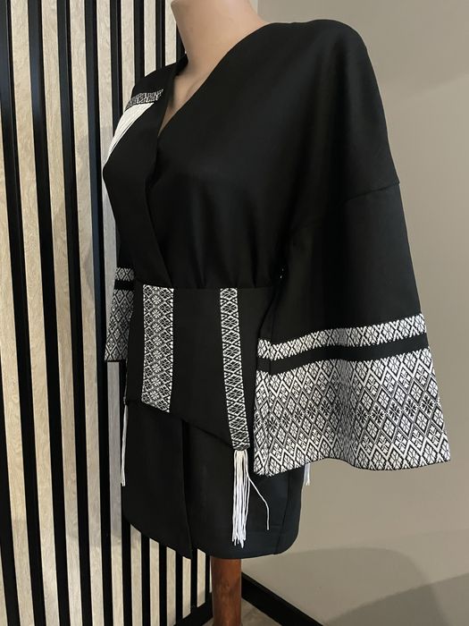 Вишиванка сукня- кімоно