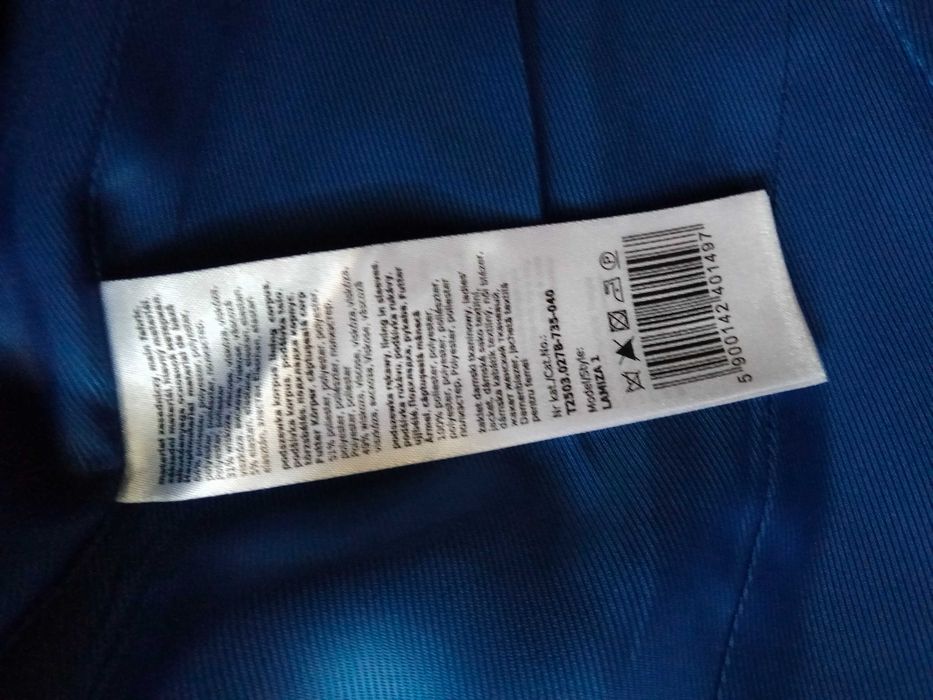 Tatuum garnitur kolor niebieski