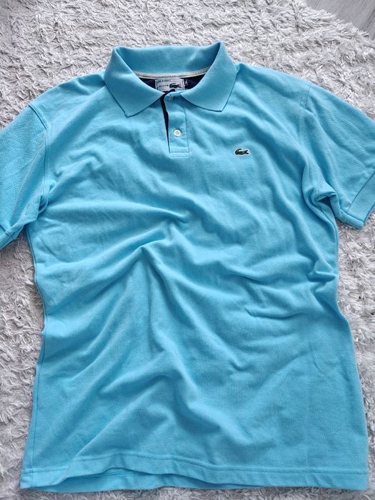 Bluzka koszulka polo z krótkim rękawem Lacoste l xl