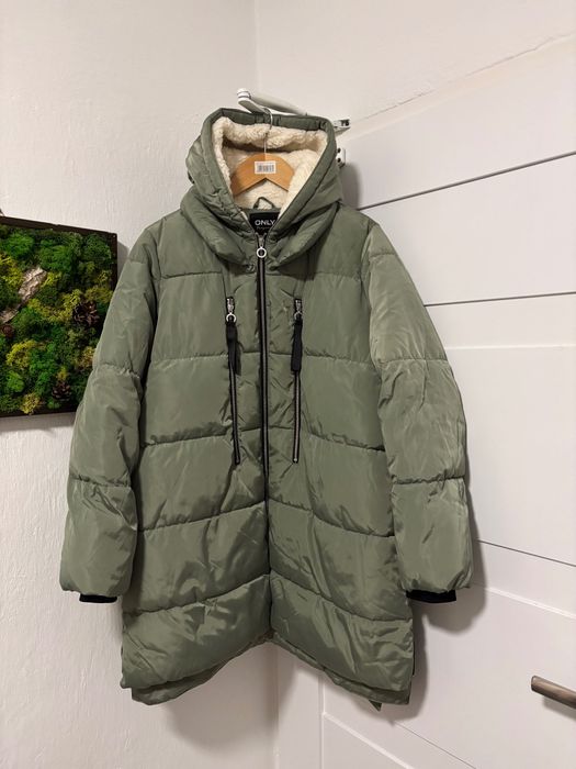 Damska ciepła kurtka zimowa plus size