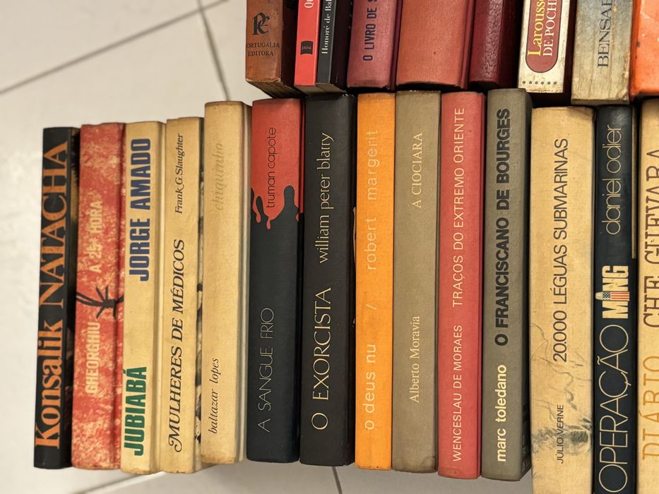 Livros antigos conjunto 106