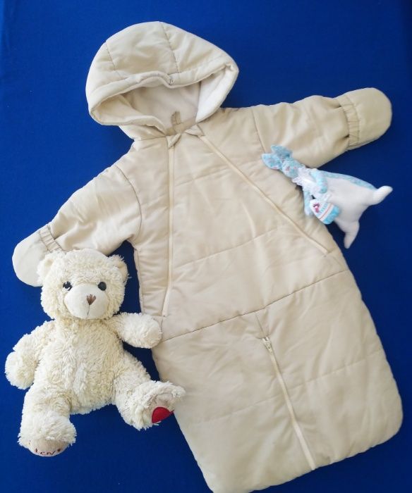 Осінній конверт-трансформер для малюка