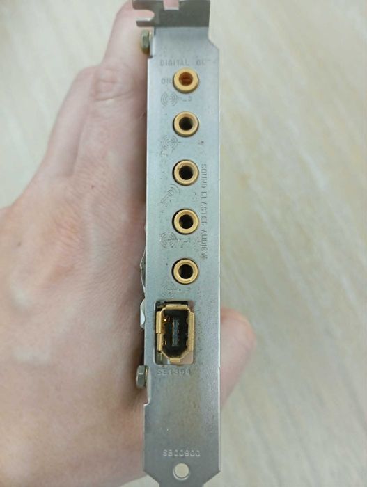 Placa de som PCI Creative Soundblaster Audigy SB0090