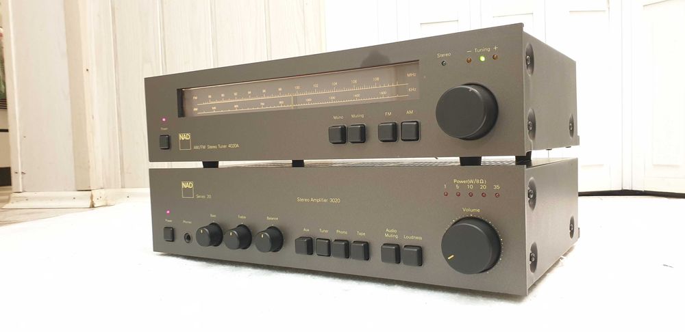 NAD 3020 i NAD 4020A, Stan bardzo dobry,Legenda HiFi AMP Tuner