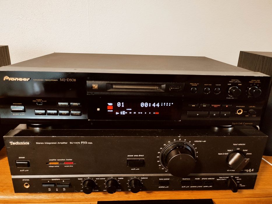 NOWA CENA!  mini disc Pioneer mjd 508