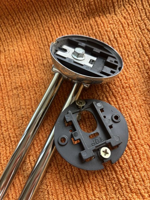 Suporte de parede articulado em inox (ideal para WC)