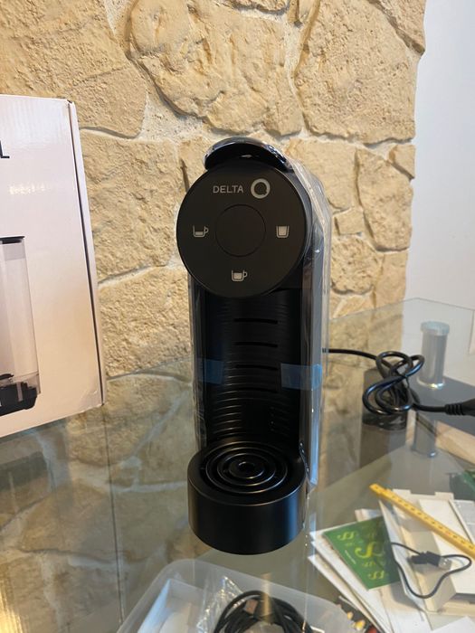 Ekspres kapsułkowy Delta Q Mini QOOL - nowy, szary