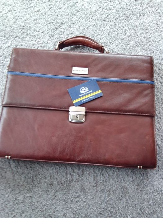Orient Express Teczka nowa skórzana