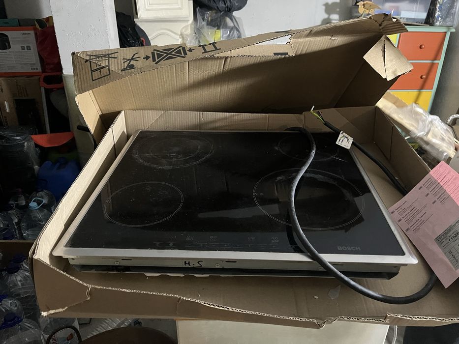 Placa de indução usada