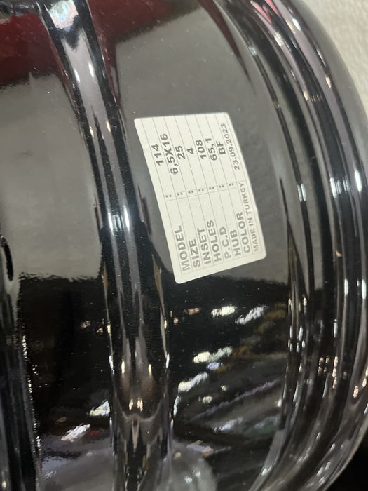 Jantes 16 Peugeot 207, 208, 307 em 4x108