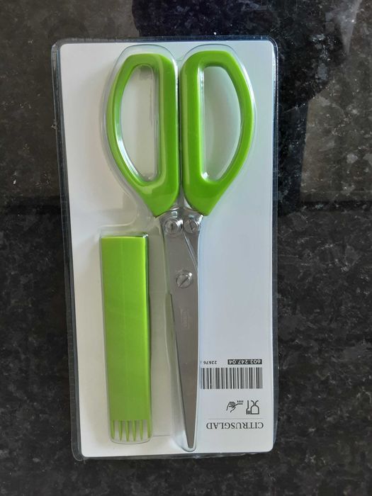 Tesoura de Cozinha para Ervas Aromáticas ou Vegetais Ikea (NOVA!)