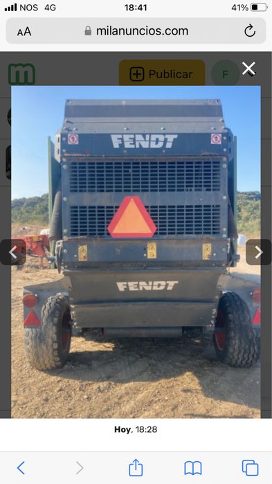 Enfardadeira Fendt 2900v