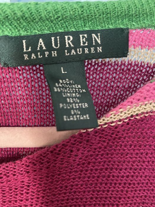 Сукня RALPH LAUREN 48 L оригінал лен бавовна дуже красива