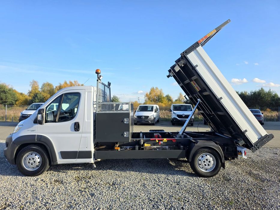 Fiat DUCATO 2,3 MJT 130 KONNY WYWROT WYWROTKA 3 STRONNA KLIMA WEBASTO MODEL MAX 16 KOŁA GWARANCJA