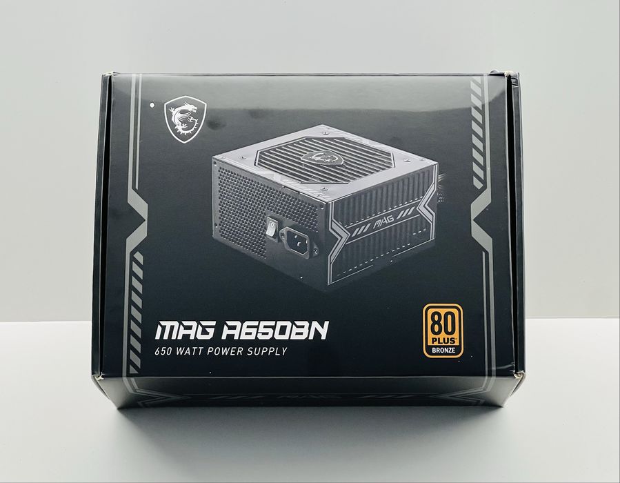 Fonte de Alimentação ATX MSI MAG A650BN 650W 80 Plus Bronze