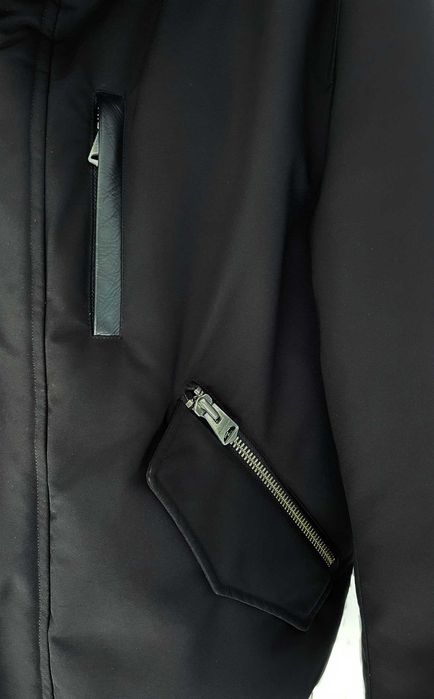 Luksusowa kurtka Mackage DIXON 2-w-1 Nordic Tech z puchu z futrem lisa