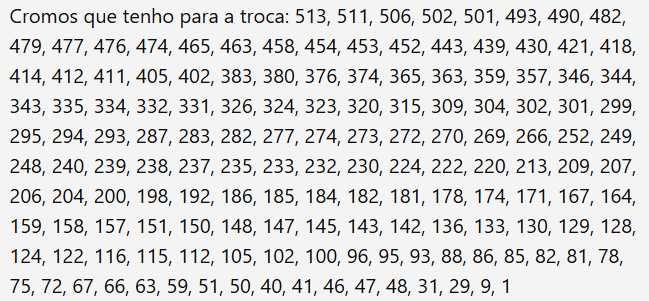 Troca de Cromos FIFA 365 2026