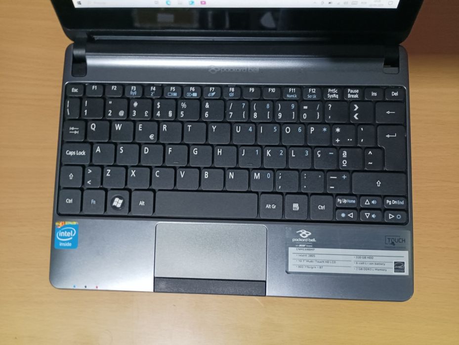 Packard Bell Easynote touchscreen