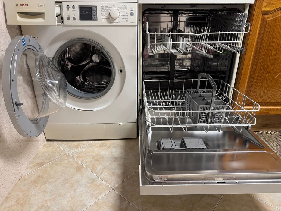 Máquina de lavar a LOIÇA e máquina de lavar a ROUPA