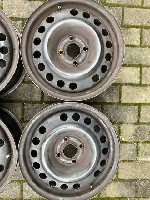 Felgi stalowe Opel 15 cali 4x100 et49 komplet 6x15 opel meriva