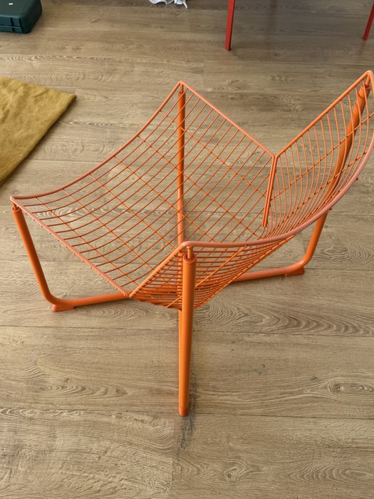 Cadeirão Ikea laranja