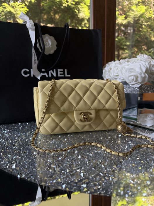 Torebka CC mini flap pearl chanel