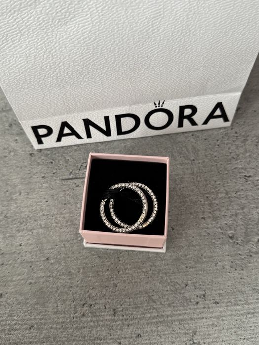 Срібні сережки PANDORA