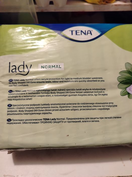 2xWkładki urologiczne TENA Lady normal