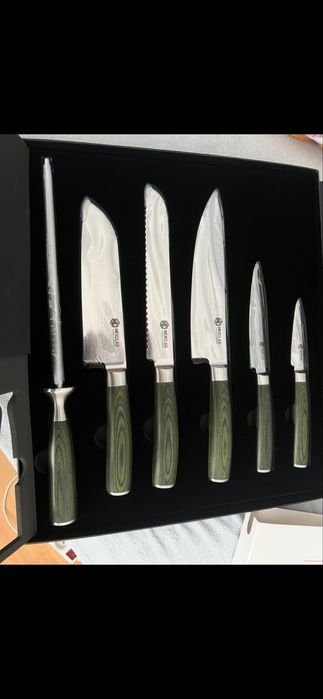 Zestaw 6 nozy Hexclad by Gordon Ramsey
