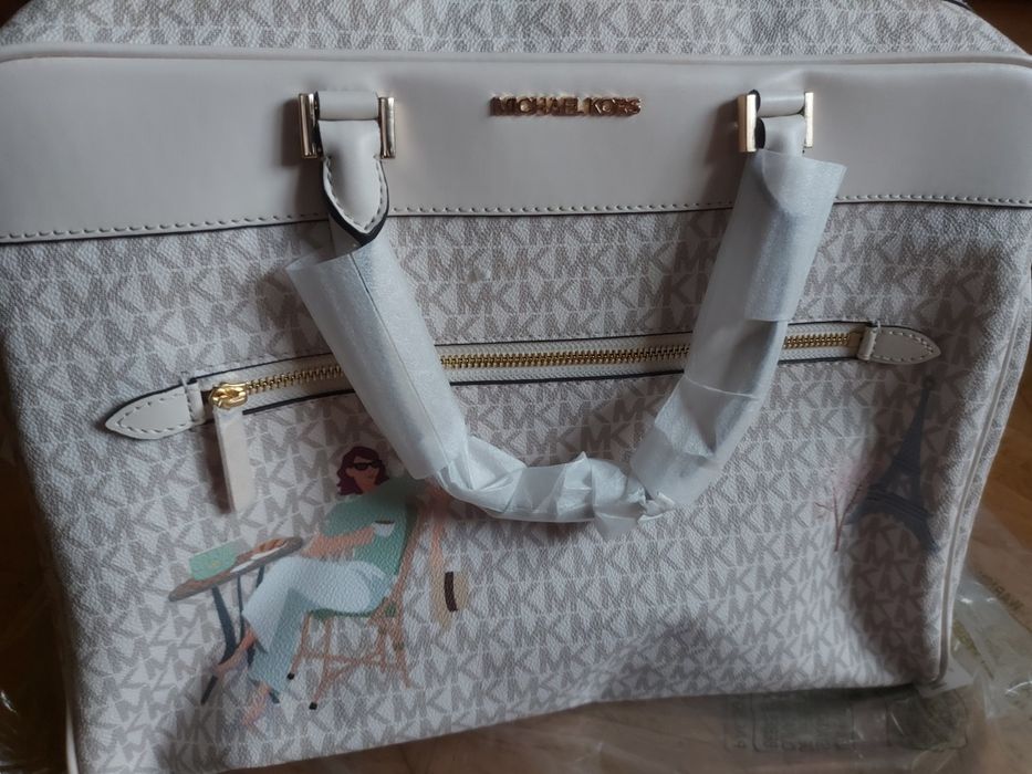 Дорожная сумка Michael Kors Jet Set Travel Paris Girls Large Weekender