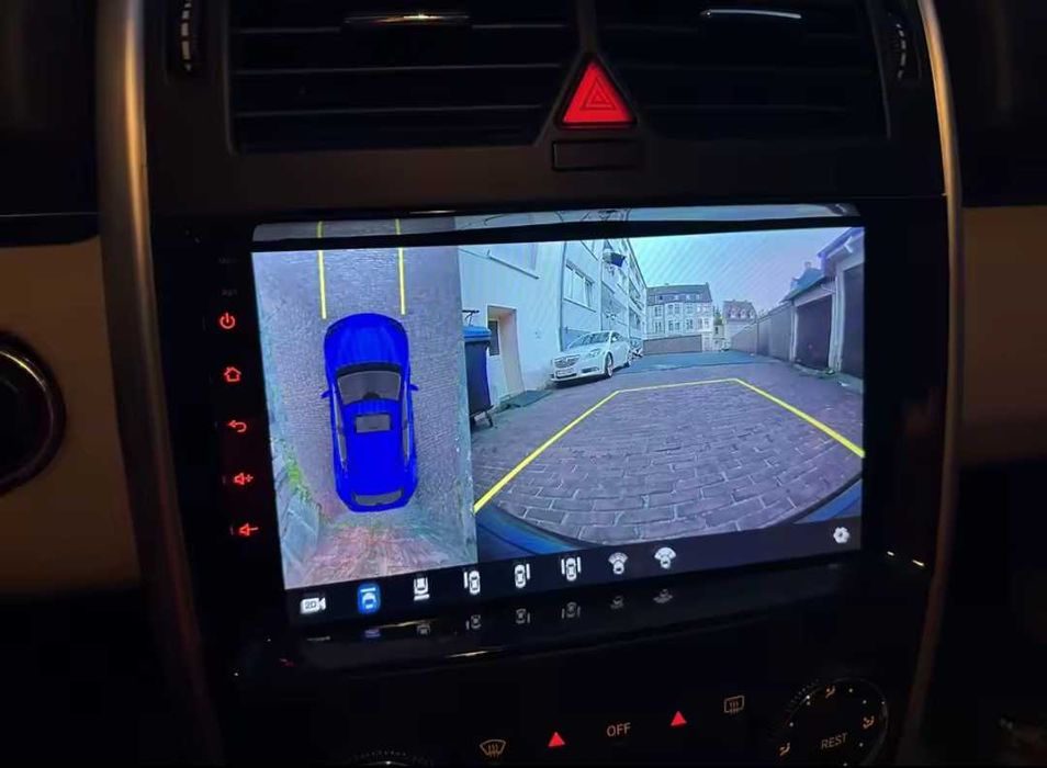 Radio 2 DIN 9" Android Mercedes Viano/Vito/Sprinter/Crafter/Classe A,B