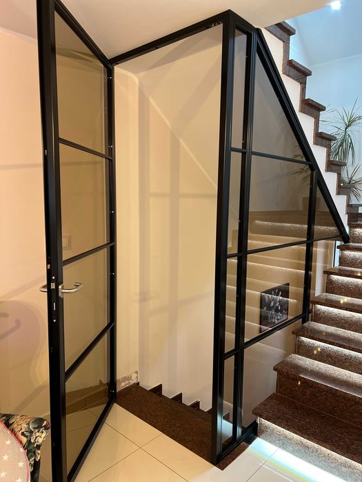 Ścianki LOFT – Stylowe stalowe przeszklenia na wymiar