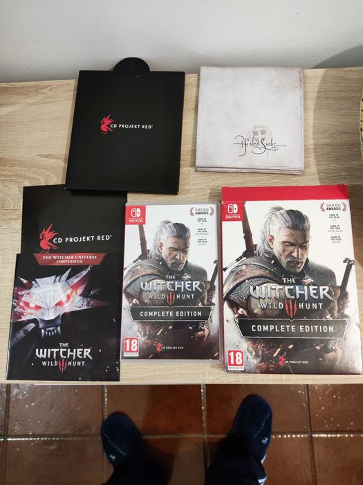 The Witcher wild hunt edição completa nintendo switch