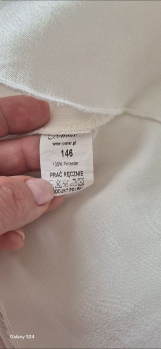 Biała sukienka Jomar 146
